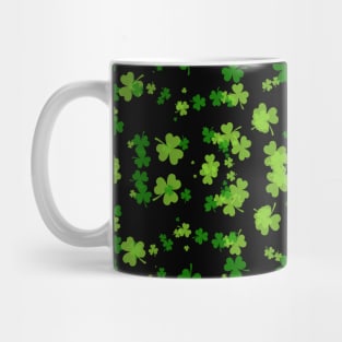 St Patrick's Day Shamrock Clover Leaf Pattern Mug